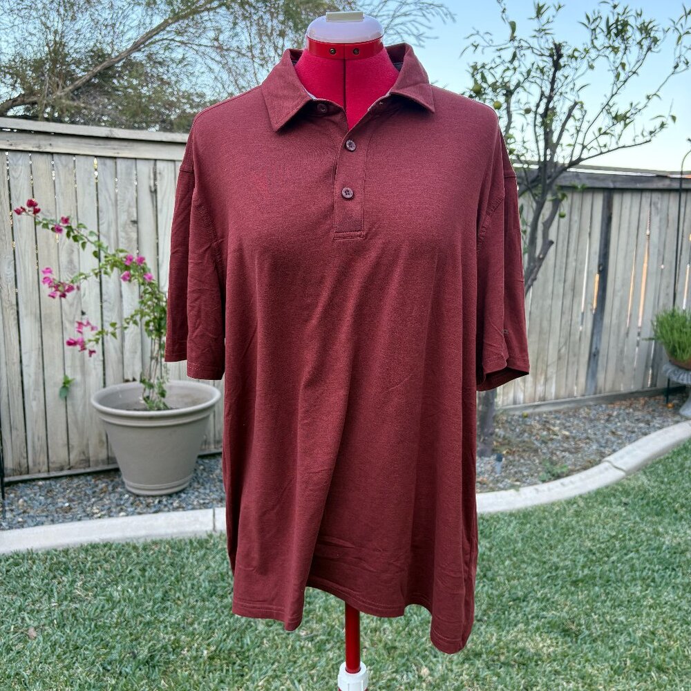 Men's Red Polo